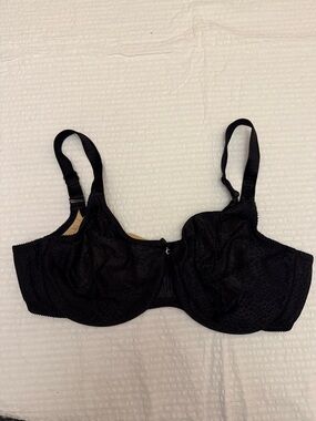 Chantelle Black Lace Underwire Bra - 42D